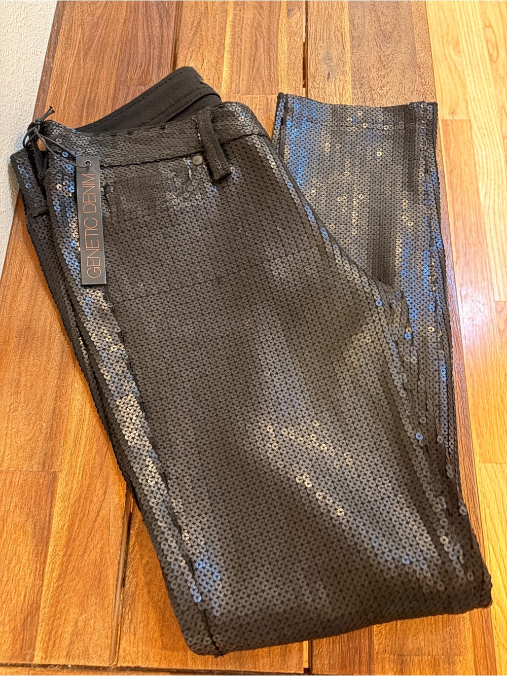 Genetic Denim Sequin Pants - New with Tags